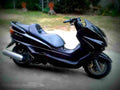 Yamaha YP 250 Majesty Deluxe 1999 4 motorbike A4 Photo Print