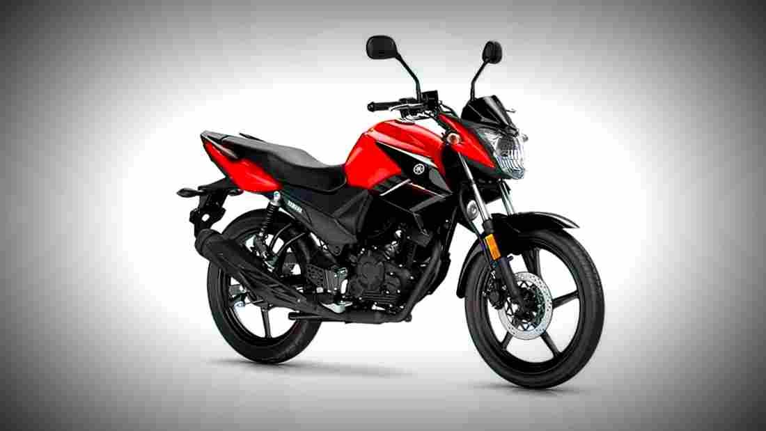 Yamaha YS125 2018 2 motorbike A4 Photo Print