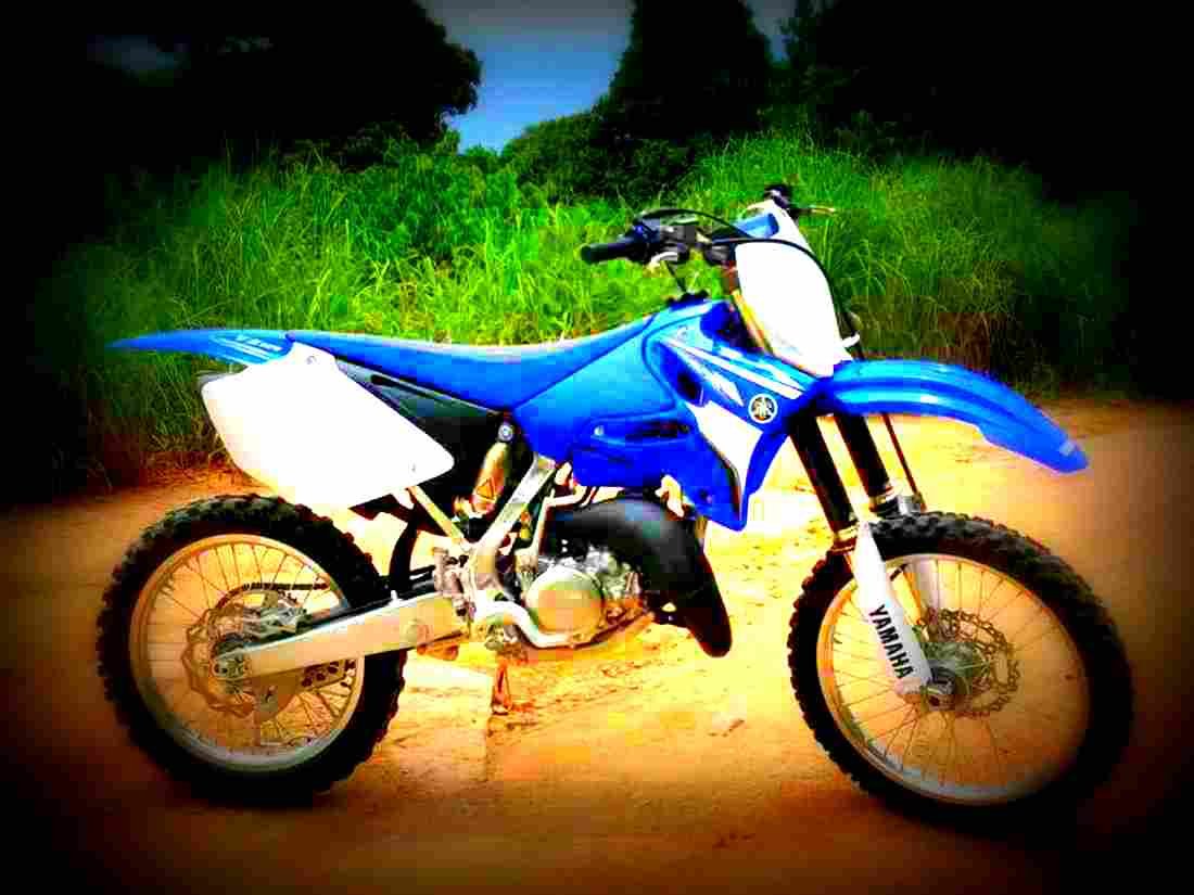 Yamaha YZ 125 125cc 1 motorbike A4 Photo Print