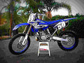 Yamaha YZ 125 125cc 4 motorbike A4 Photo Print