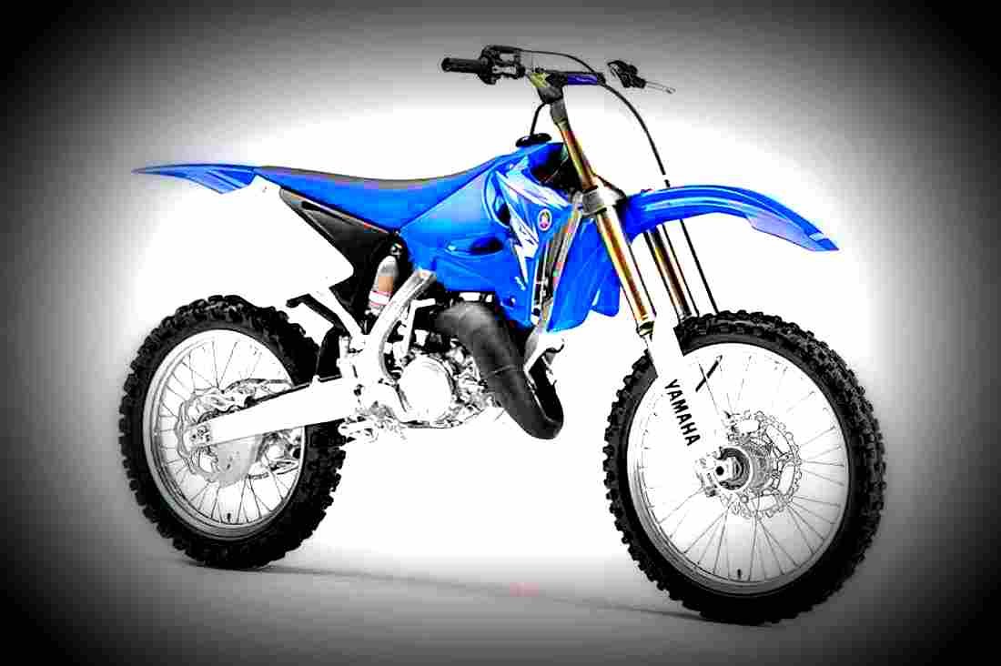 Yamaha YZ 125 2009 3 motorbike A4 Photo Print