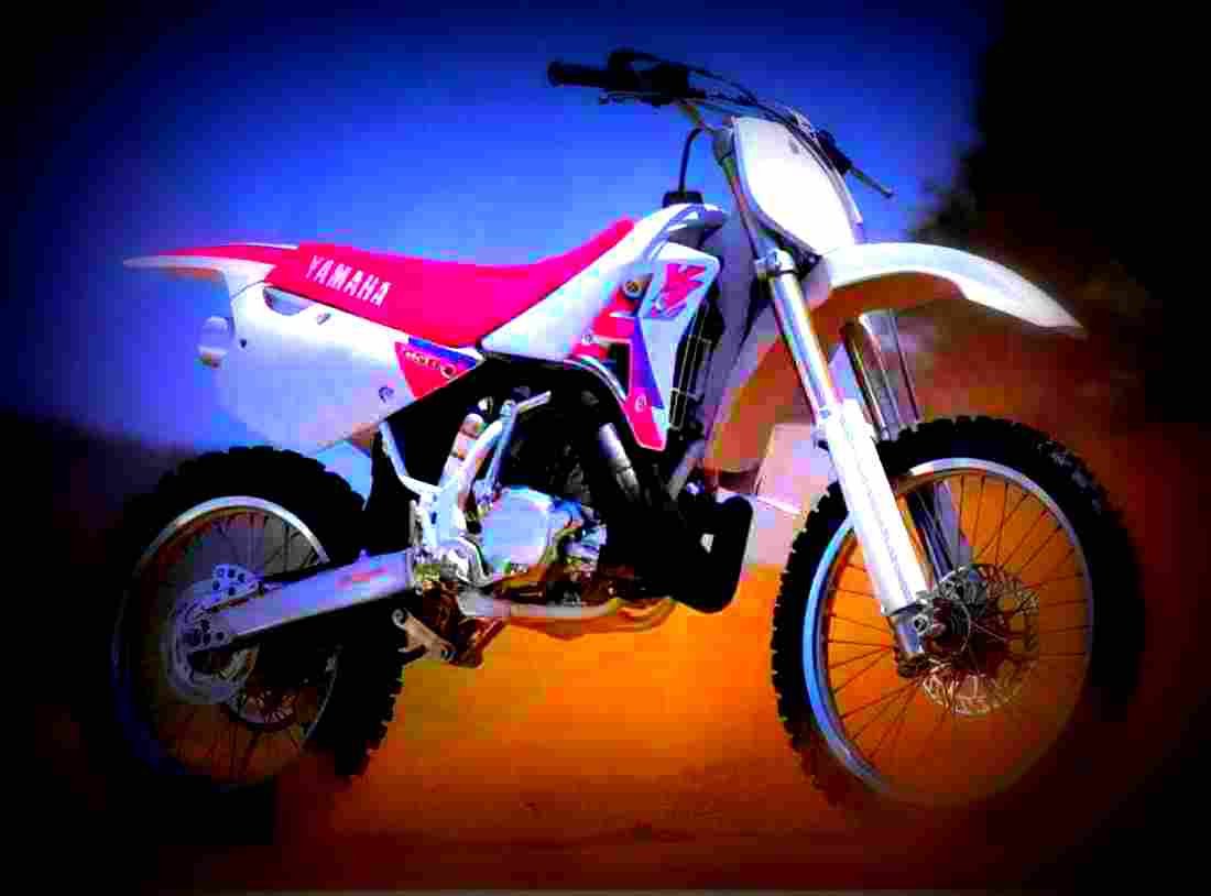 Yamaha YZ 250 1994 1 motorbike A4 Photo Print