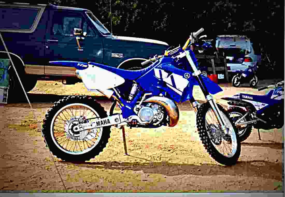 Yamaha YZ 250 2002 6 motorbike A4 Photo Print