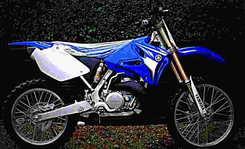 Yamaha YZ 250 2009 2 motorbike A4 Photo Print