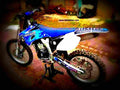 Yamaha YZ 250 2009 3 motorbike A4 Photo Print