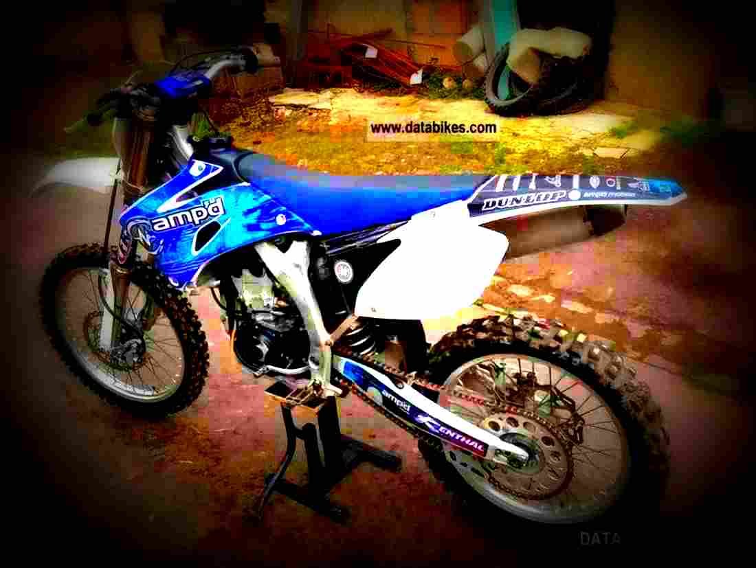Yamaha YZ 250 2009 3 motorbike A4 Photo Print