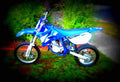 Yamaha YZ 85 LW 2002 1 motorbike A4 Photo Print
