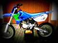 Yamaha YZ 85 LW 2002 2 motorbike A4 Photo Print
