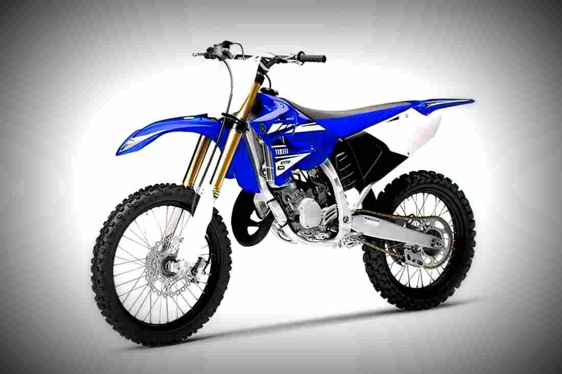 Yamaha YZ125 2017 2 motorbike A4 Photo Print