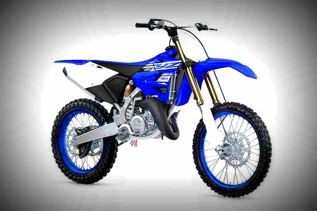 Yamaha YZ125 2019 3 motorbike A4 Photo Print