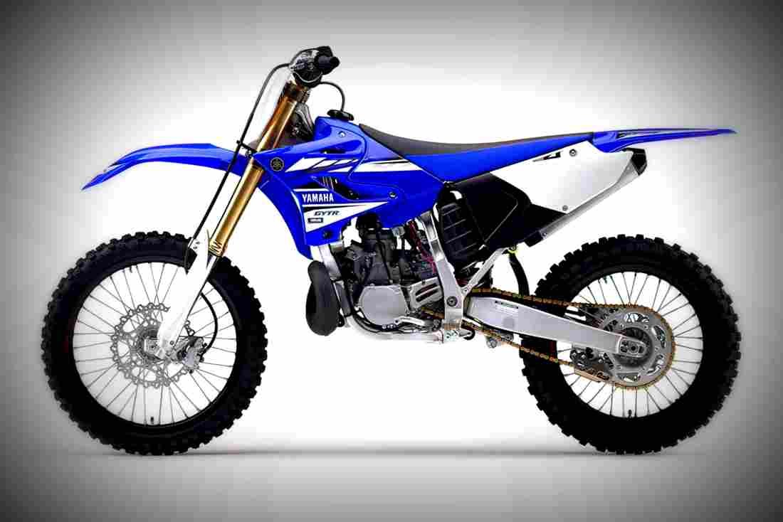 Yamaha YZ250 2017 1 motorbike A4 Photo Print