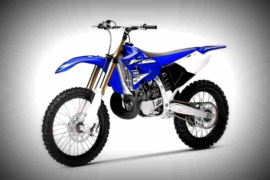 Yamaha YZ250 2017 3 motorbike A4 Photo Print