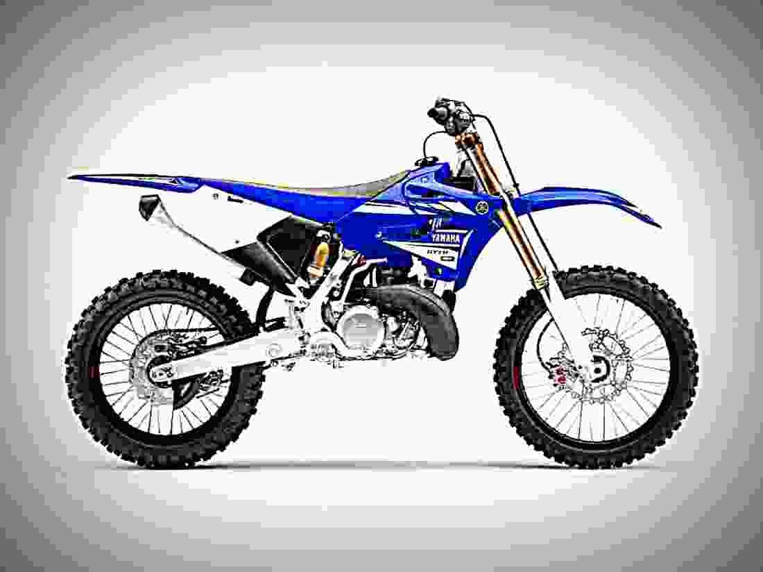 Yamaha YZ250 2017 4 motorbike A4 Photo Print