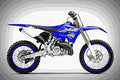 Yamaha YZ250 2018 4 motorbike A4 Photo Print