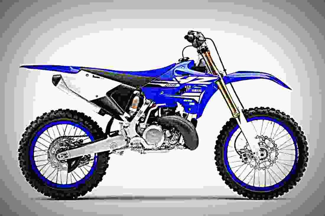 Yamaha YZ250 2018 4 motorbike A4 Photo Print