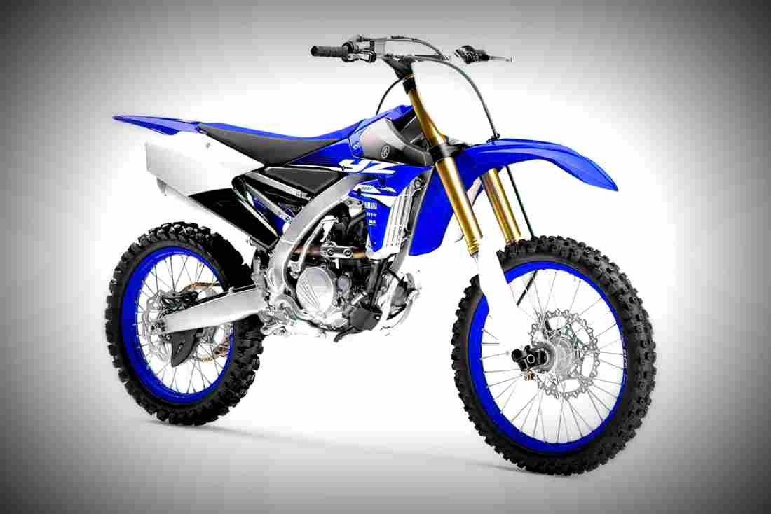 Yamaha YZ250F 2018 1 motorbike A4 Photo Print