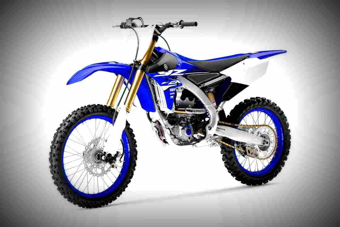 Yamaha YZ250F 2018 2 motorbike A4 Photo Print