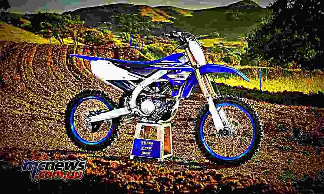 Yamaha YZ250F 2019 2 motorbike A4 Photo Print
