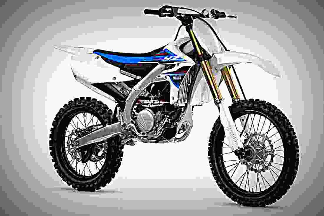 Yamaha YZ250F 2019 4 motorbike A4 Photo Print
