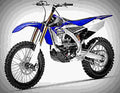 Yamaha YZ250FX 2017 1 motorbike A4 Photo Print