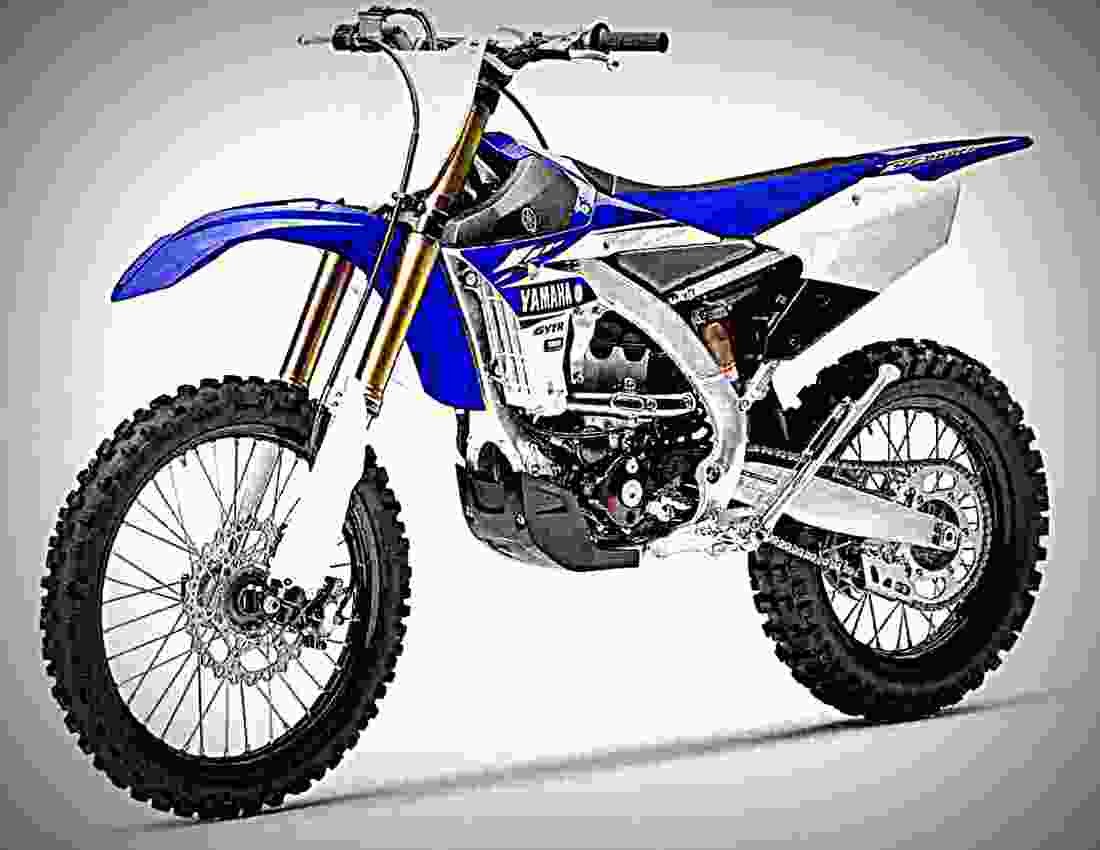 Yamaha YZ250FX 2017 1 motorbike A4 Photo Print