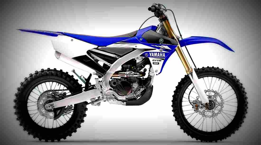 Yamaha YZ250FX 2017 3 motorbike A4 Photo Print