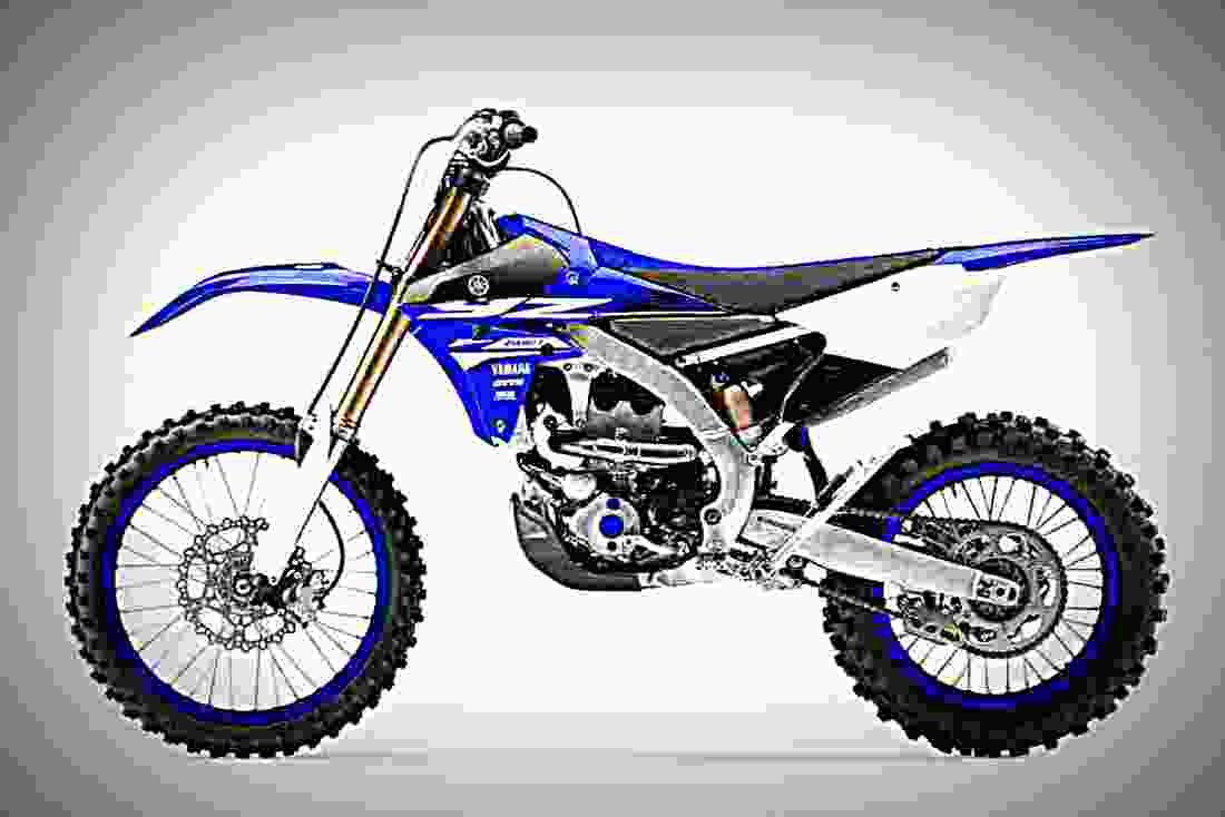 Yamaha YZ250FX 2018 2 motorbike A4 Photo Print