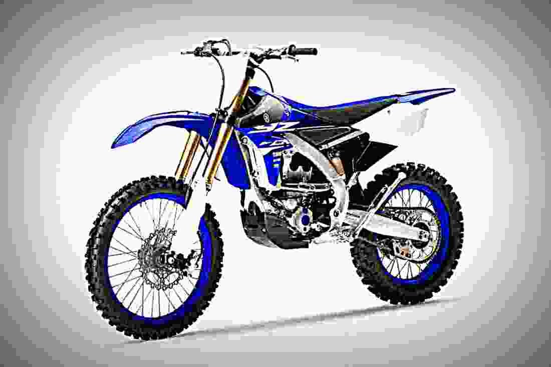 Yamaha YZ250FX 2018 3 motorbike A4 Photo Print