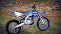 Yamaha YZ250FX 2018 4 motorbike A4 Photo Print