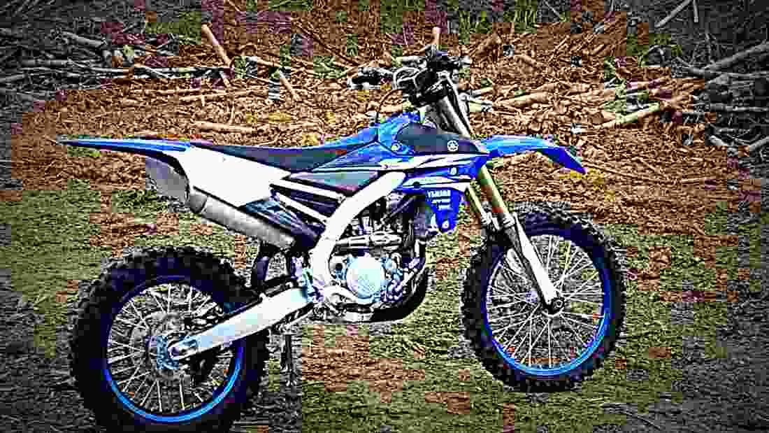 Yamaha YZ250FX 2018 4 motorbike A4 Photo Print