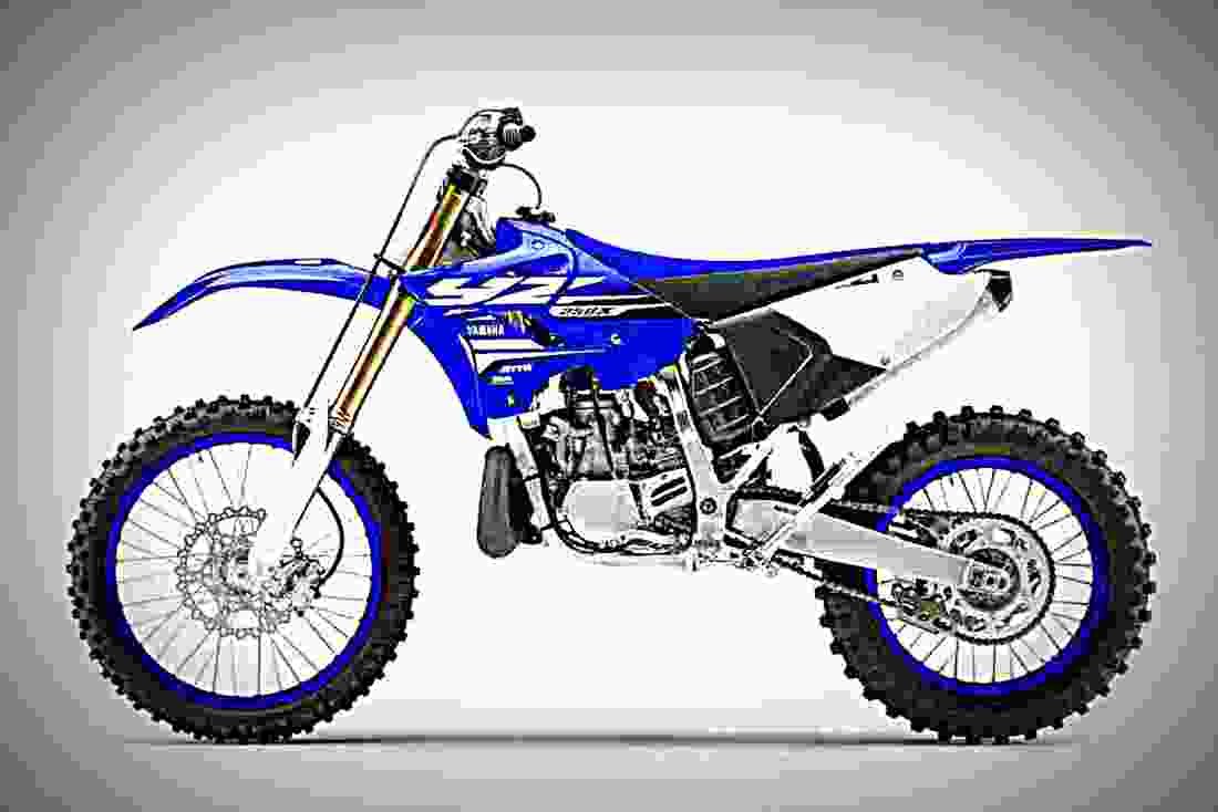 Yamaha YZ250X 2018 1 motorbike A4 Photo Print