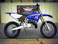 Yamaha YZ250X 2018 3 motorbike A4 Photo Print