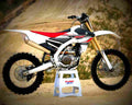 Yamaha YZ450F 2017 2 motorbike A4 Photo Print