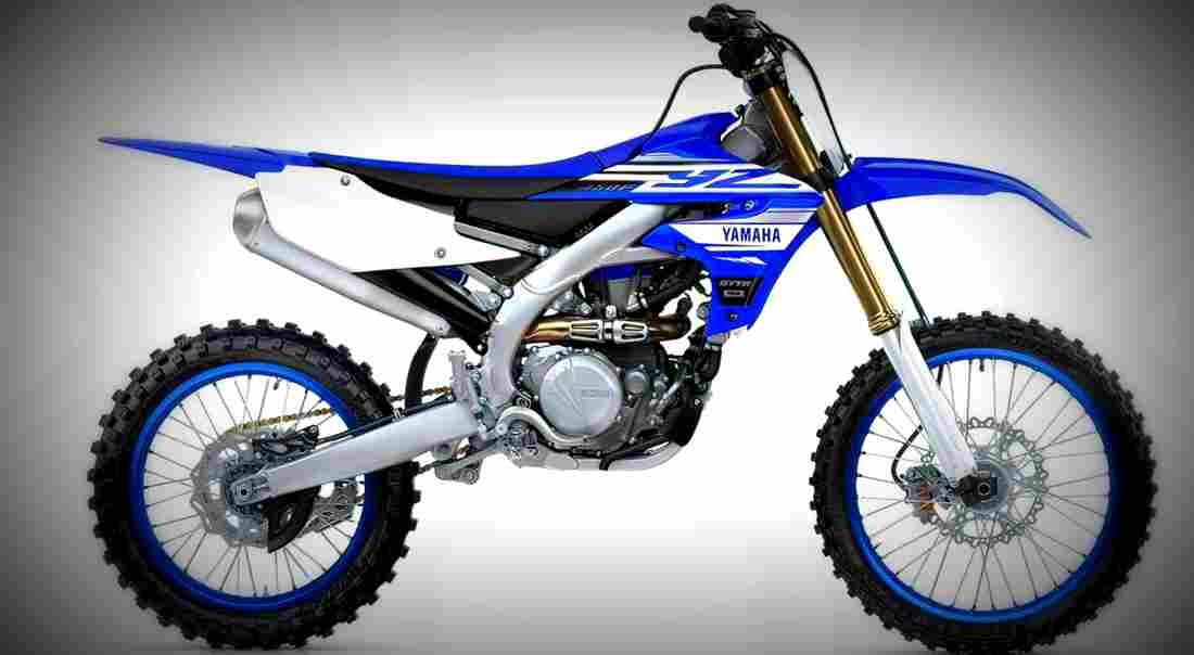 Yamaha YZ450F 2019 2 motorbike A4 Photo Print