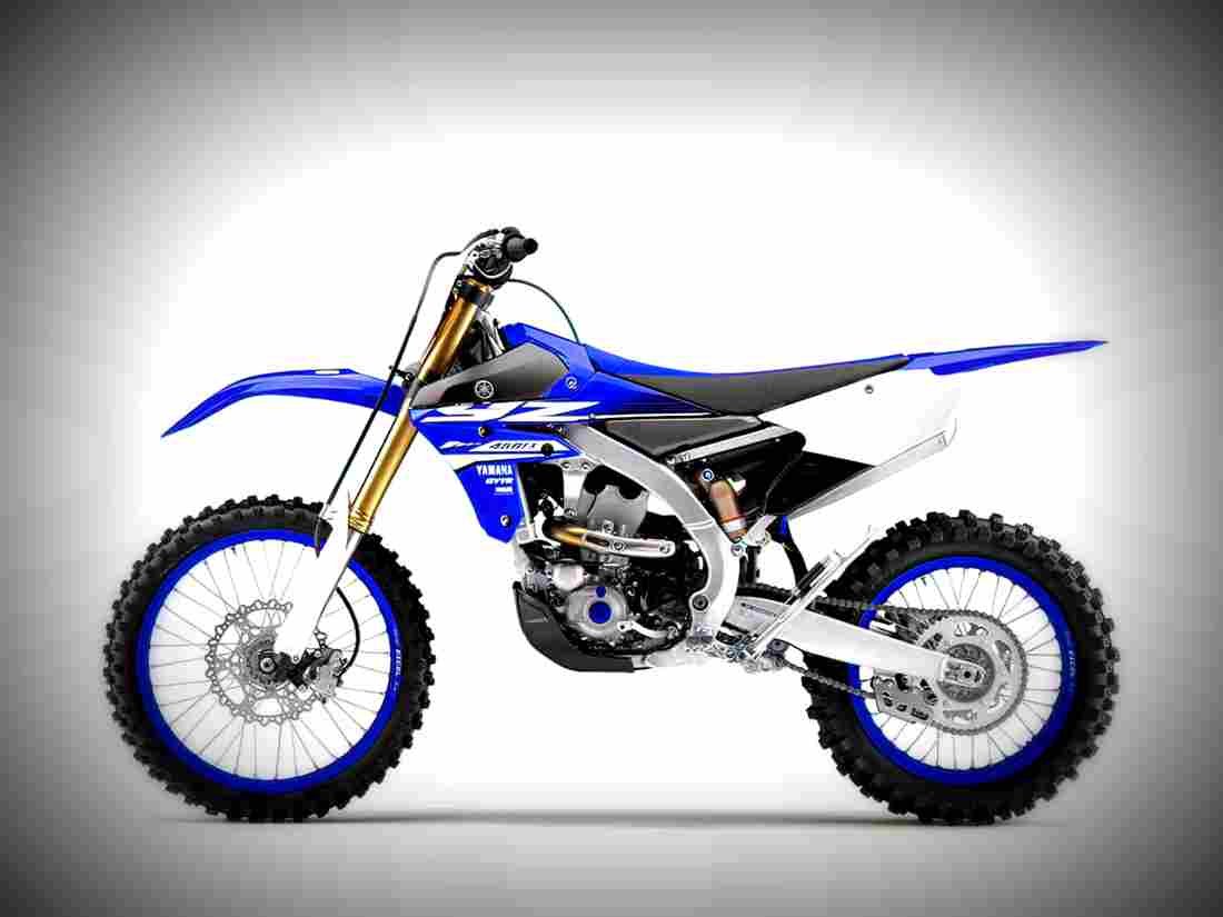 Yamaha YZ450FX 2017 4 motorbike A4 Photo Print