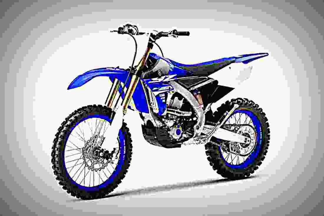 Yamaha YZ450FX 2018 1 motorbike A4 Photo Print
