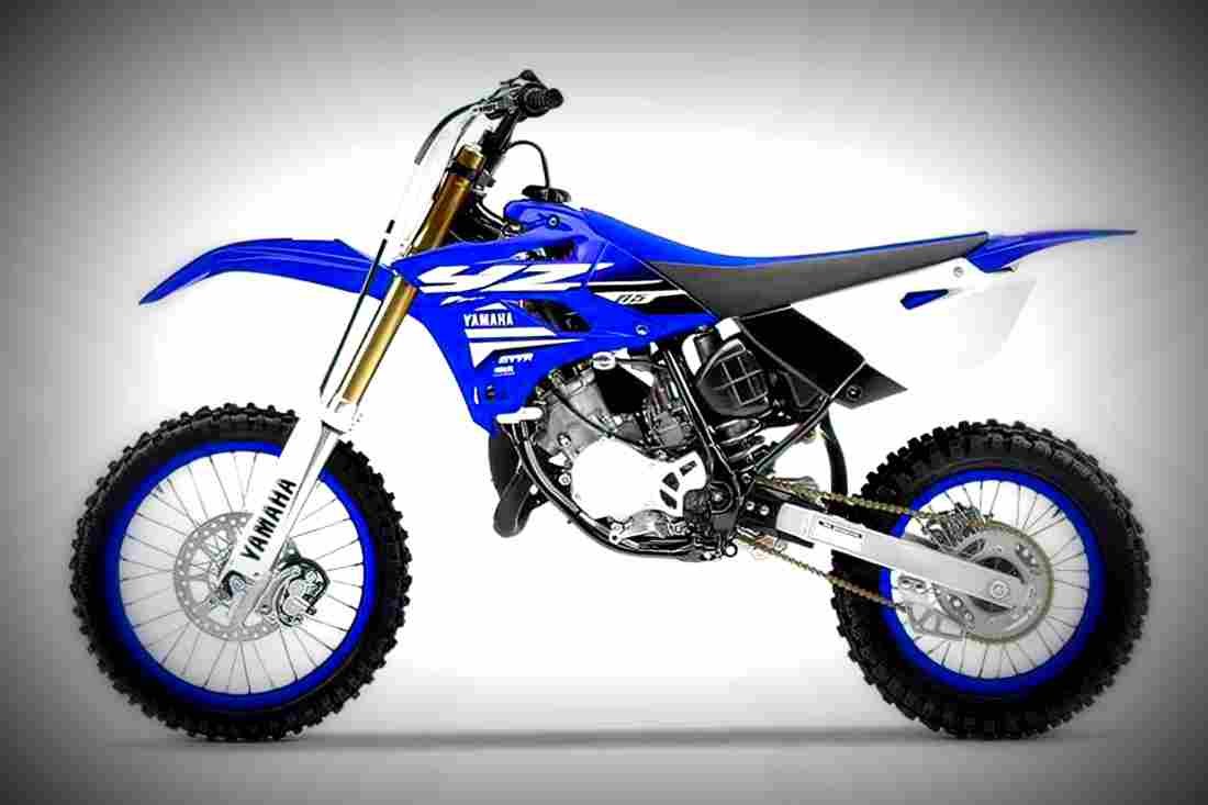 Yamaha YZ85 2018 3 motorbike A4 Photo Print