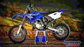 Yamaha YZ85 2019 1 motorbike A4 Photo Print