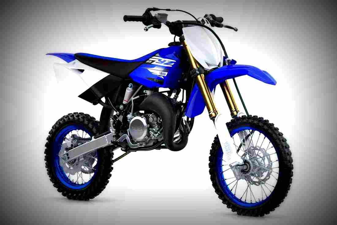 Yamaha YZ85 2019 3 motorbike A4 Photo Print