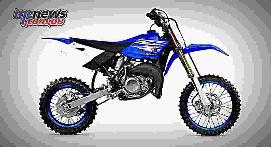 Yamaha YZ85 2019 4 motorbike A4 Photo Print
