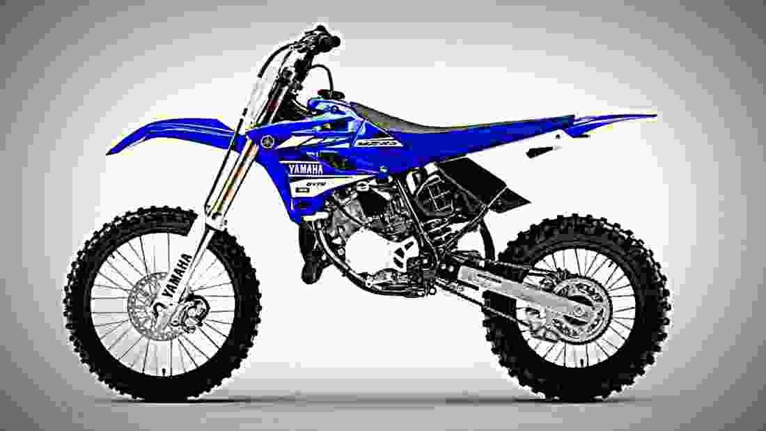 Yamaha YZ85LW 2017 1 motorbike A4 Photo Print
