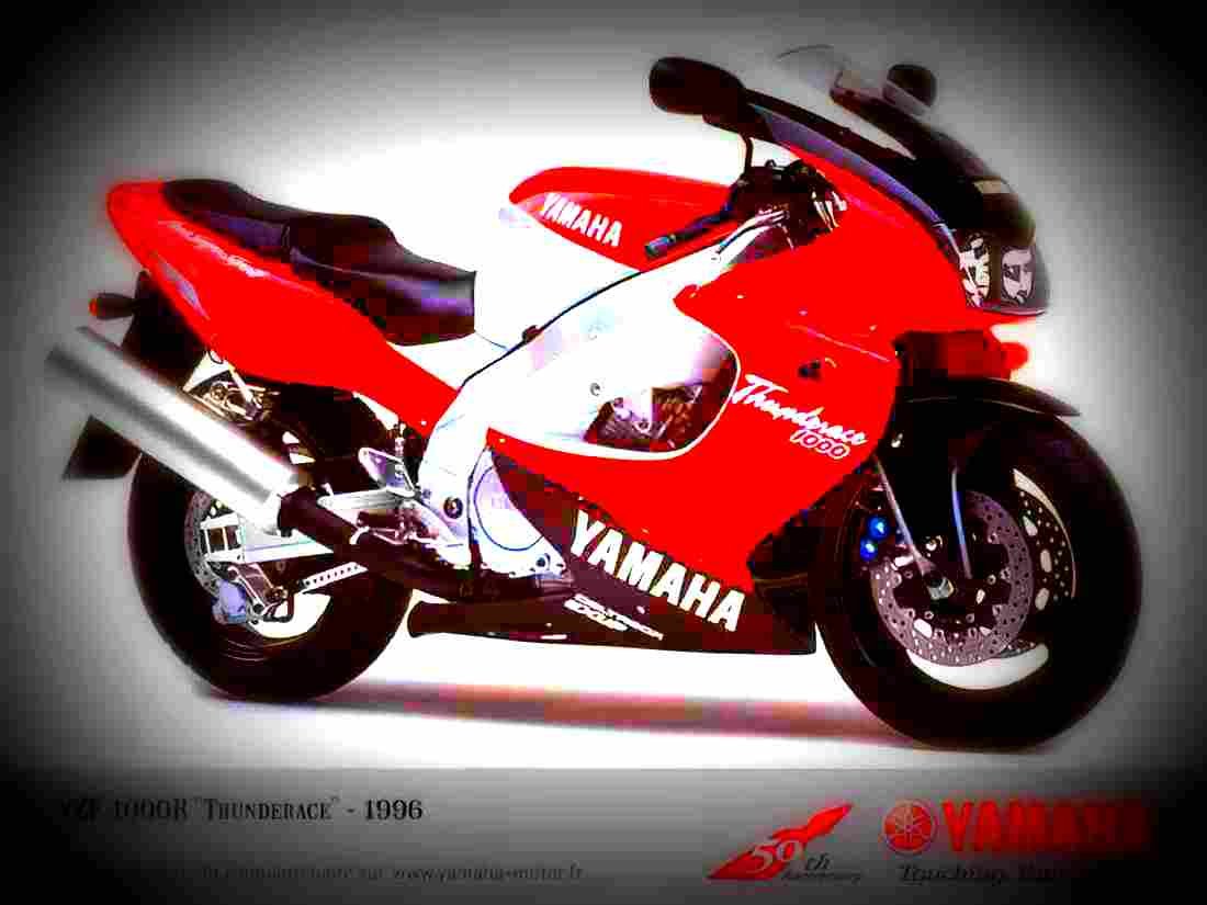 Yamaha YZF 1000 R Thunderace 2000 4 motorbike A4 Photo Print