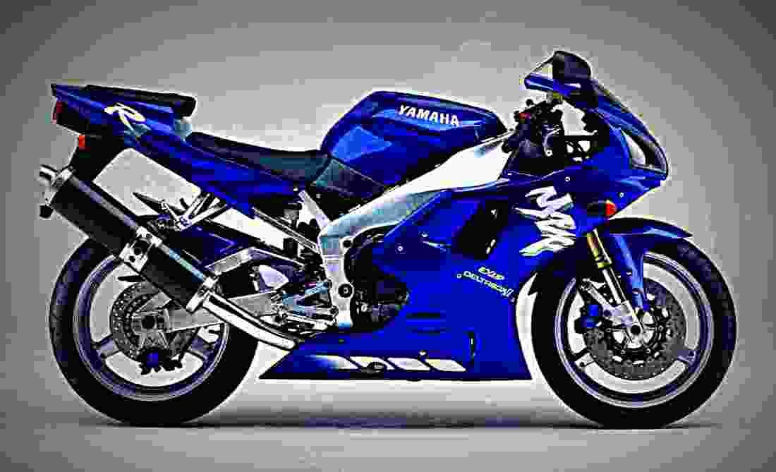 Yamaha YZF 1000 R1 1998 2 motorbike A4 Photo Print