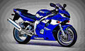 Yamaha YZF 600 R 1999 2 motorbike A4 Photo Print