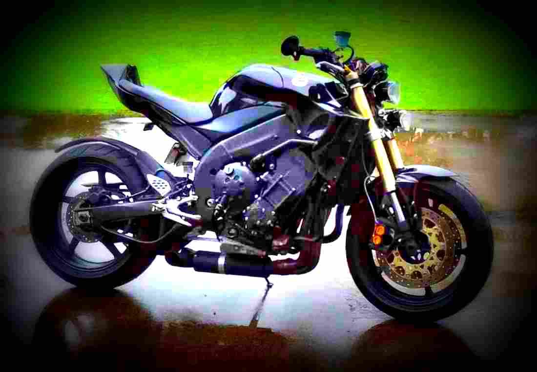 Yamaha YZF 600 R Thundercat 2001 1 motorbike A4 Photo Print