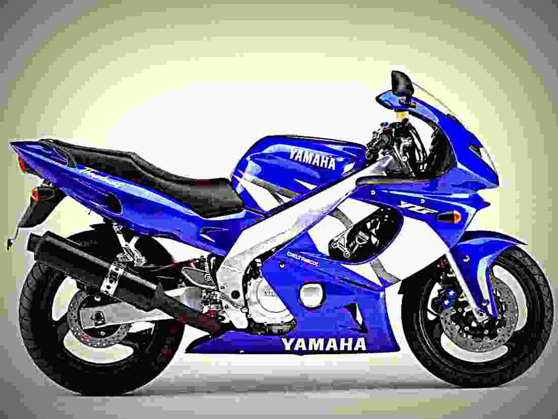 Yamaha YZF 600 R Thundercat 2001 4 motorbike A4 Photo Print