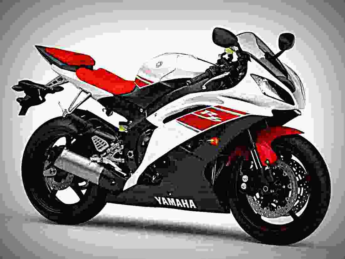 Yamaha YZF 600 R Thundercat 2002 1 motorbike A4 Photo Print