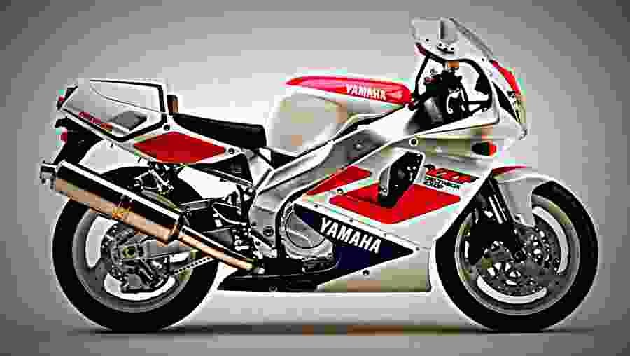 Yamaha YZF 750 R 1993 1 motorbike A4 Photo Print