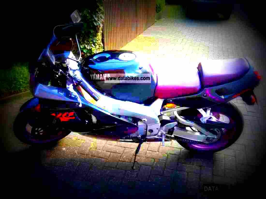 Yamaha YZF 750 R 1993 2 motorbike A4 Photo Print