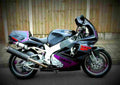 Yamaha YZF 750 R 1994 5 motorbike A4 Photo Print